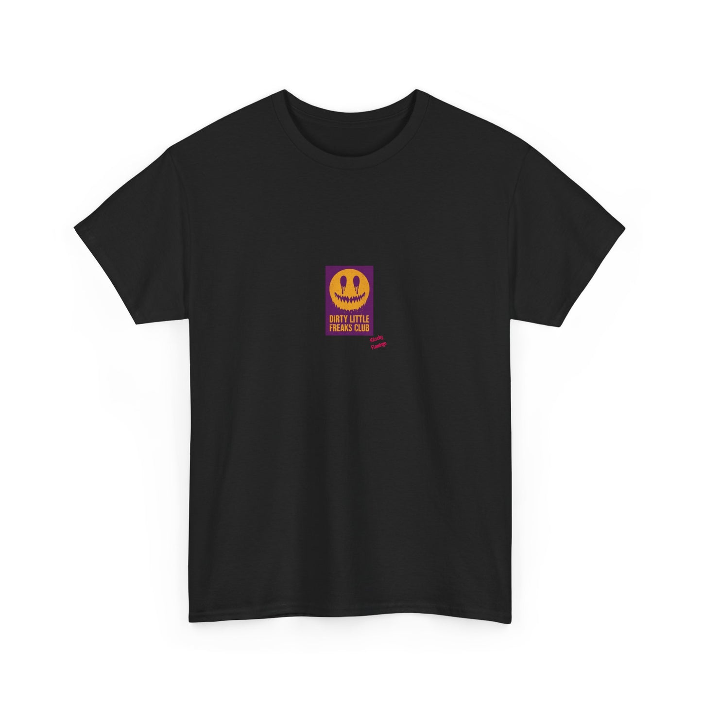 "Dirty Little Freaks Club" Unisex Heavy Cotton Tee, Casual Shirt, Graphic Tee, Trendy Outfit, Gift for Friends, Streetwear Essential