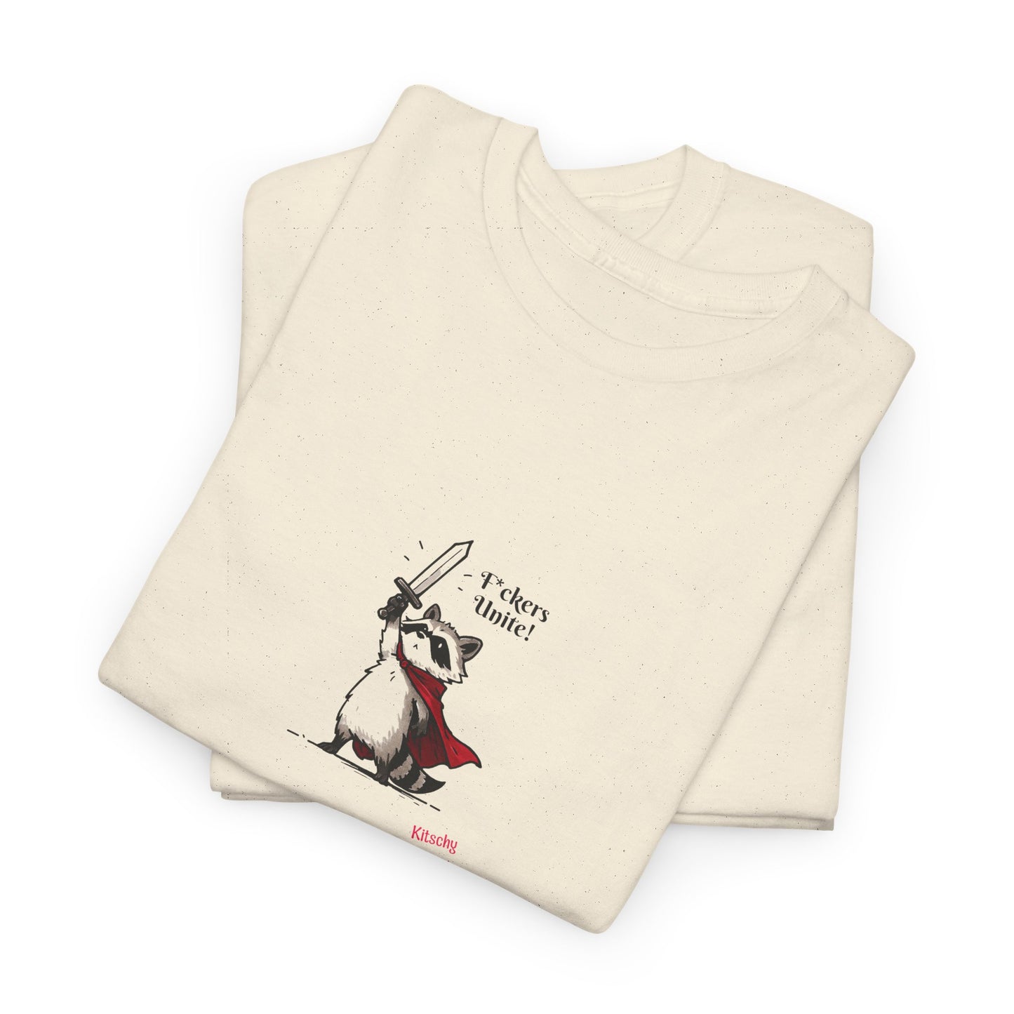 Playful Raccoon Graphic Cotton Tee, Funny Animal Shirt, Unisex Gift, Cute Humour Top, Casual Wear