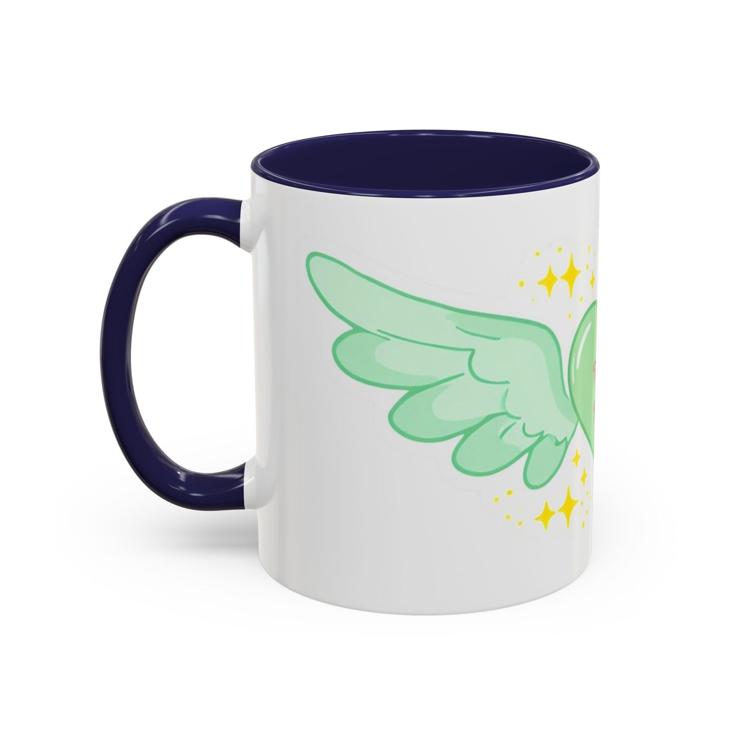 Funny Angel Wings Coffee Mug - Perfect Gift for Friends, Coffee Lovers, Hilarious Decor, Cute Kitchenware, Playful Mug