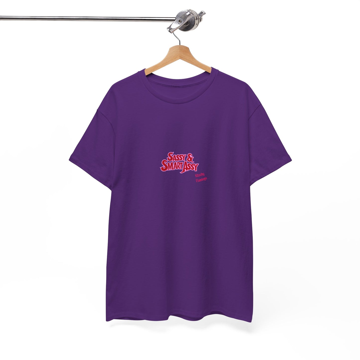 Sassy & Smart Assy Unisex Tee - Fun Cotton T-Shirt for Casual Outfits, Gift for Friends, Birthday Wear, Everyday Style, Quirky Graphic Shirt