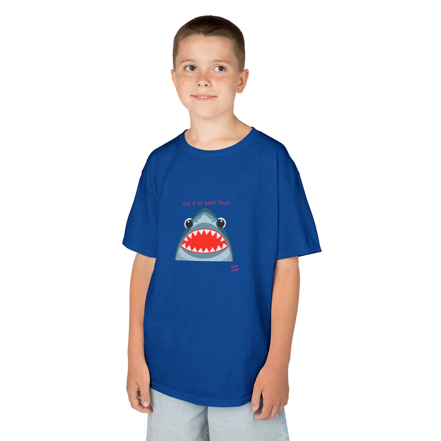 Kids Shark Tee - Fun Summer Shirt, Great for Birthdays, Beach Days, Back to School, Playtime, Shark Lovers