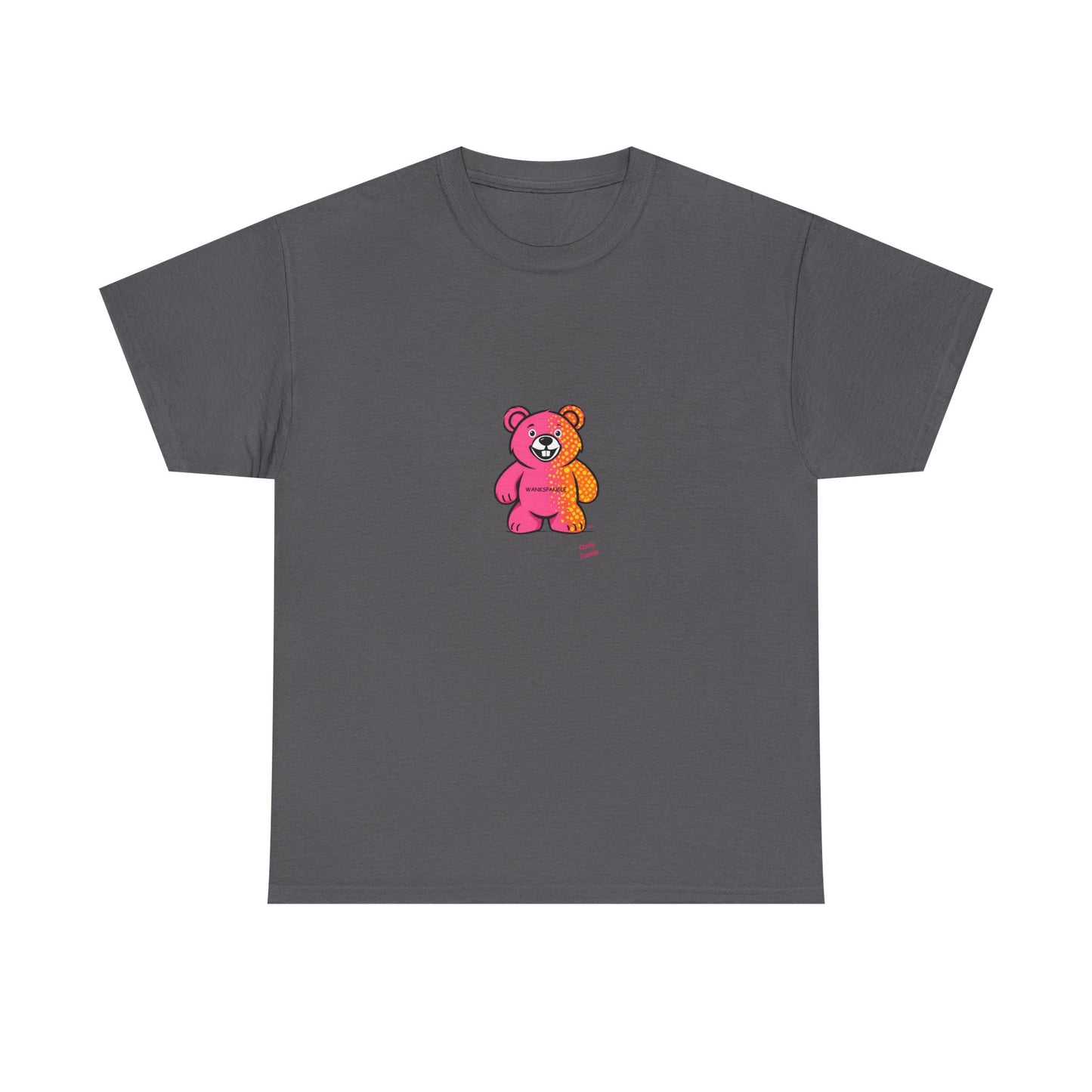 Cute Cartoon Swear Bear Tee, Fun Graphic T-Shirt, Unisex Gift, Summer Wear, Casual Fashion, Funny T-shirt