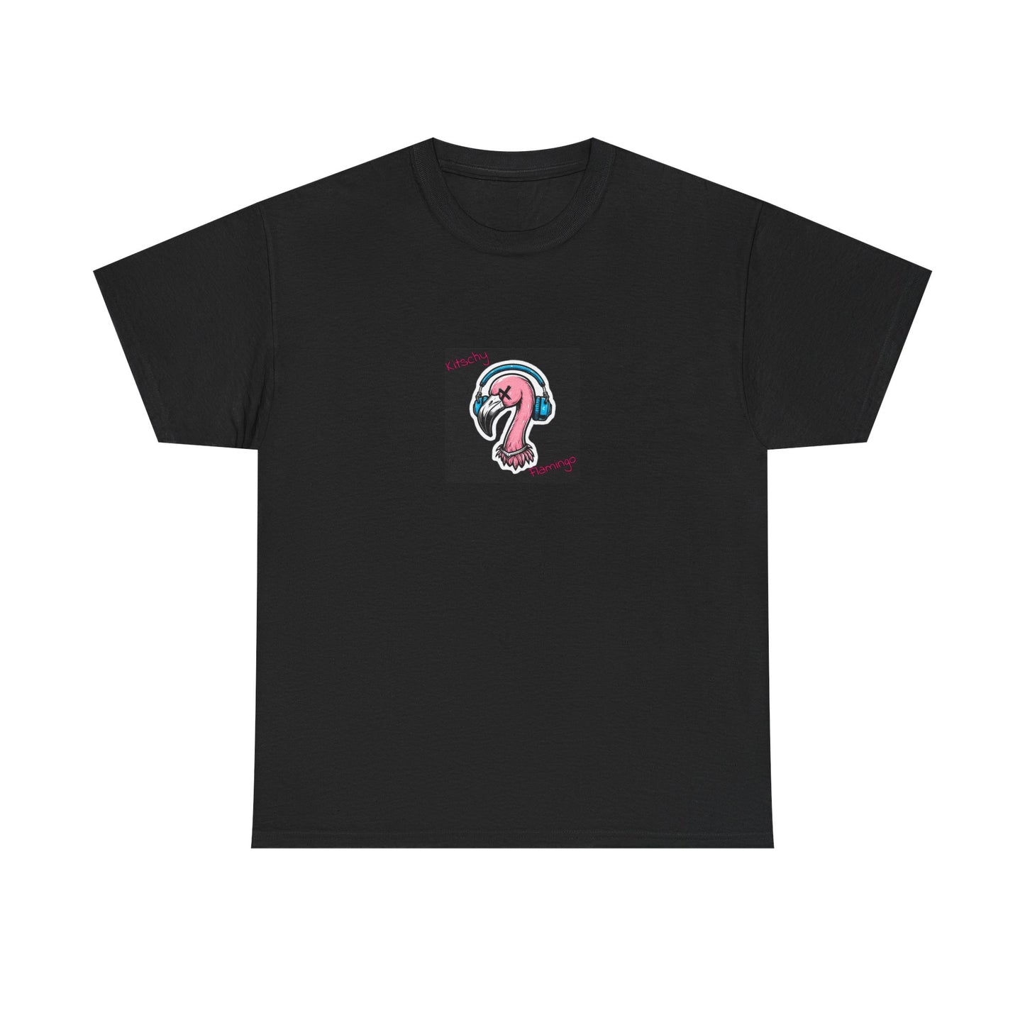 Kitschy Flamingo Tee, Fun T-Shirt for Beach Lovers, Summer Vibe Shirt, Unique Gift for Her, Gift for Him, Streetwear