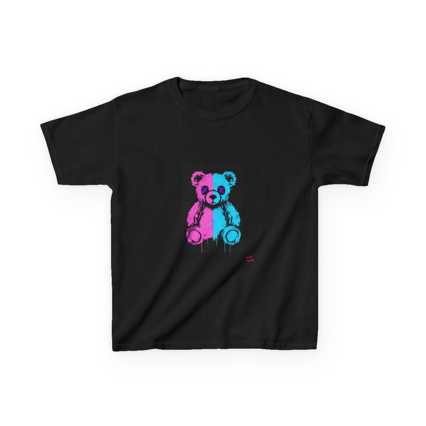 Vibrant Bear Kids Tee, Fun Tshirt for Children or Teens, Birthday Gift, Playful Design, Everyday Wear, Youth Fashion