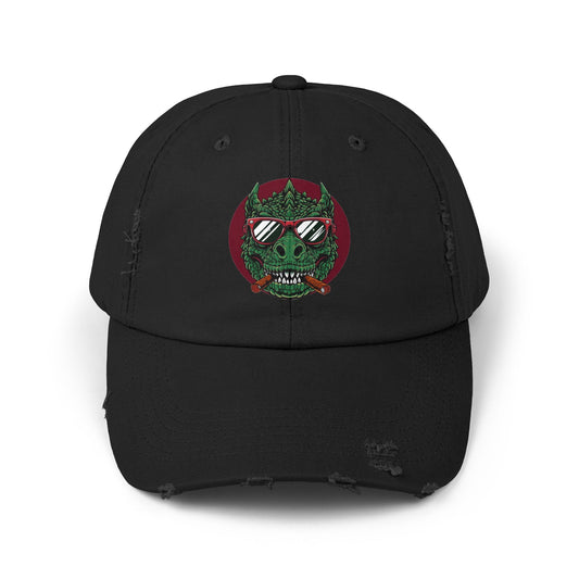 Edgy Distressed Cap with Dragon Design, Perfect for Casual Outings, Festivals, and Everyday Wear, Gift for Trendsetters, Unisex [...]