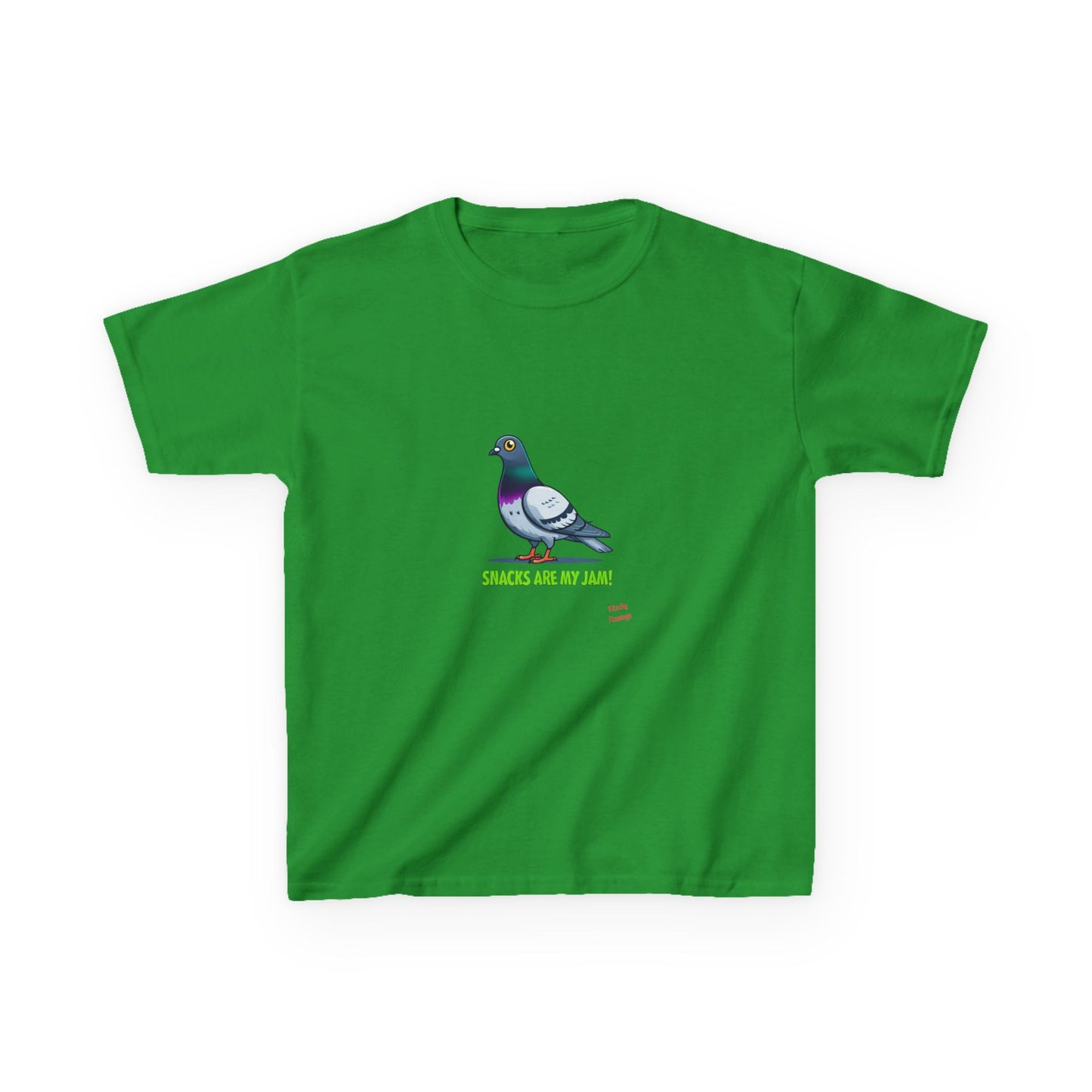 Kids Snack-Themed Tee, Fun Gifts for Kids, Bird Lovers T-Shirt, Cute Summer Outfits, Birthday Party Apparel