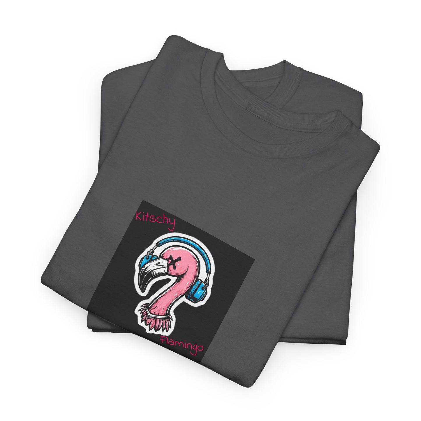 Kitschy Flamingo Tee, Fun T-Shirt for Beach Lovers, Summer Vibe Shirt, Unique Gift for Her, Gift for Him, Streetwear