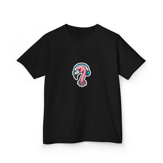 Kitschy Flamingo Kids Tee, Summer Vibes T-Shirt, Chill Kids Apparel, Cute Flamingo Shirt, Perfect Gift for Young Trendsetters