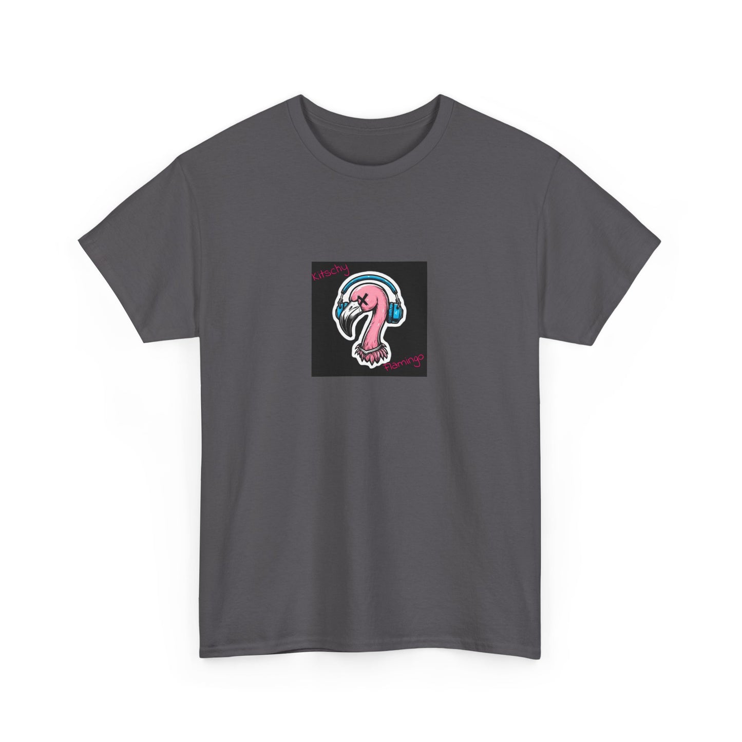 Kitschy Flamingo Tee, Fun T-Shirt for Beach Lovers, Summer Vibe Shirt, Unique Gift for Her, Gift for Him, Streetwear