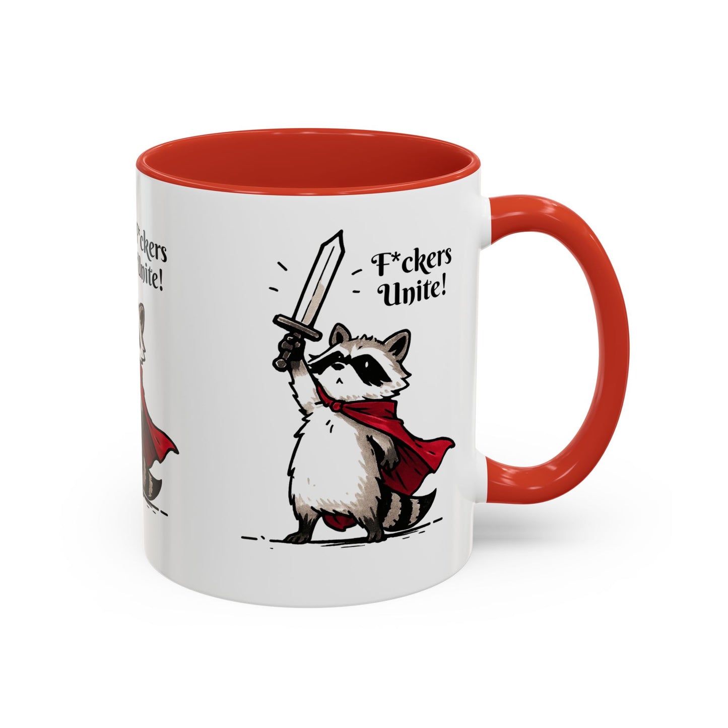 Raccoon Coffee Mug - Quirky Animal Mug for Adventurous Souls, Unique Gift, Fun Office Mug, Collectible Cup