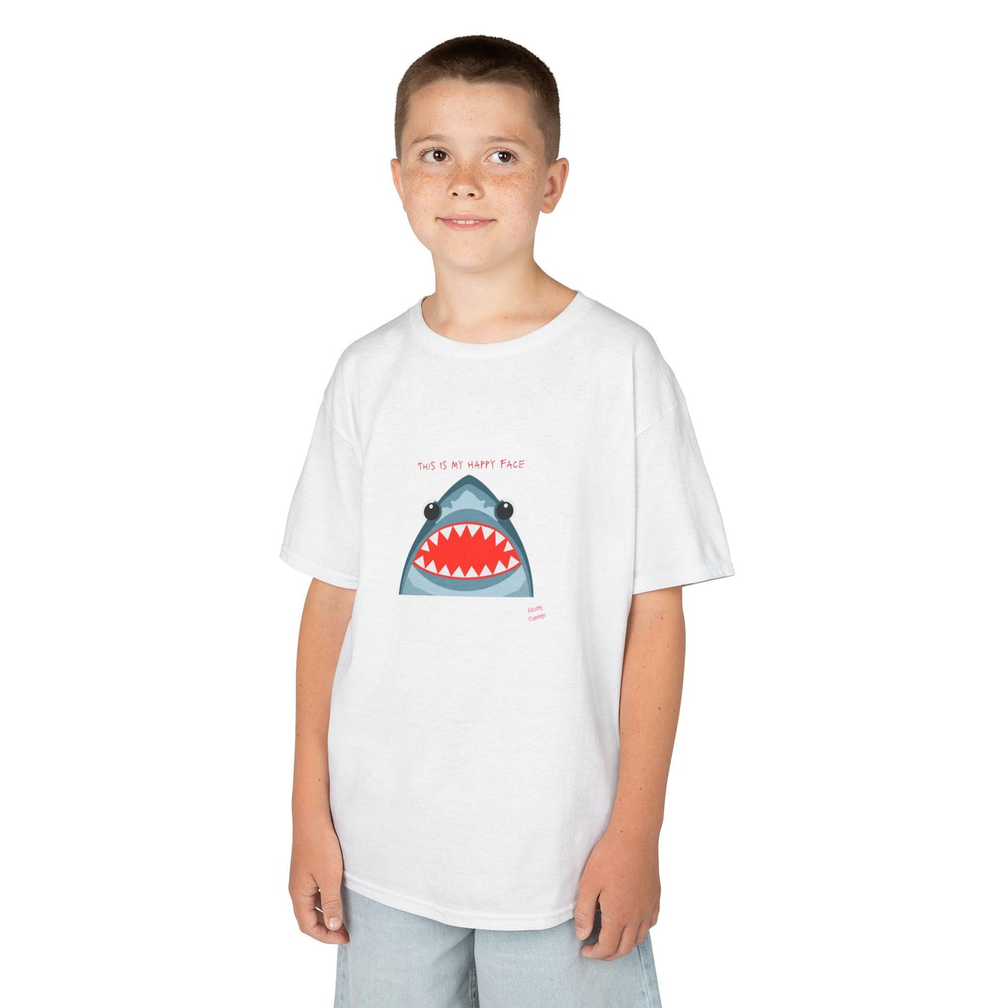 Kids Shark Tee - Fun Summer Shirt, Great for Birthdays, Beach Days, Back to School, Playtime, Shark Lovers
