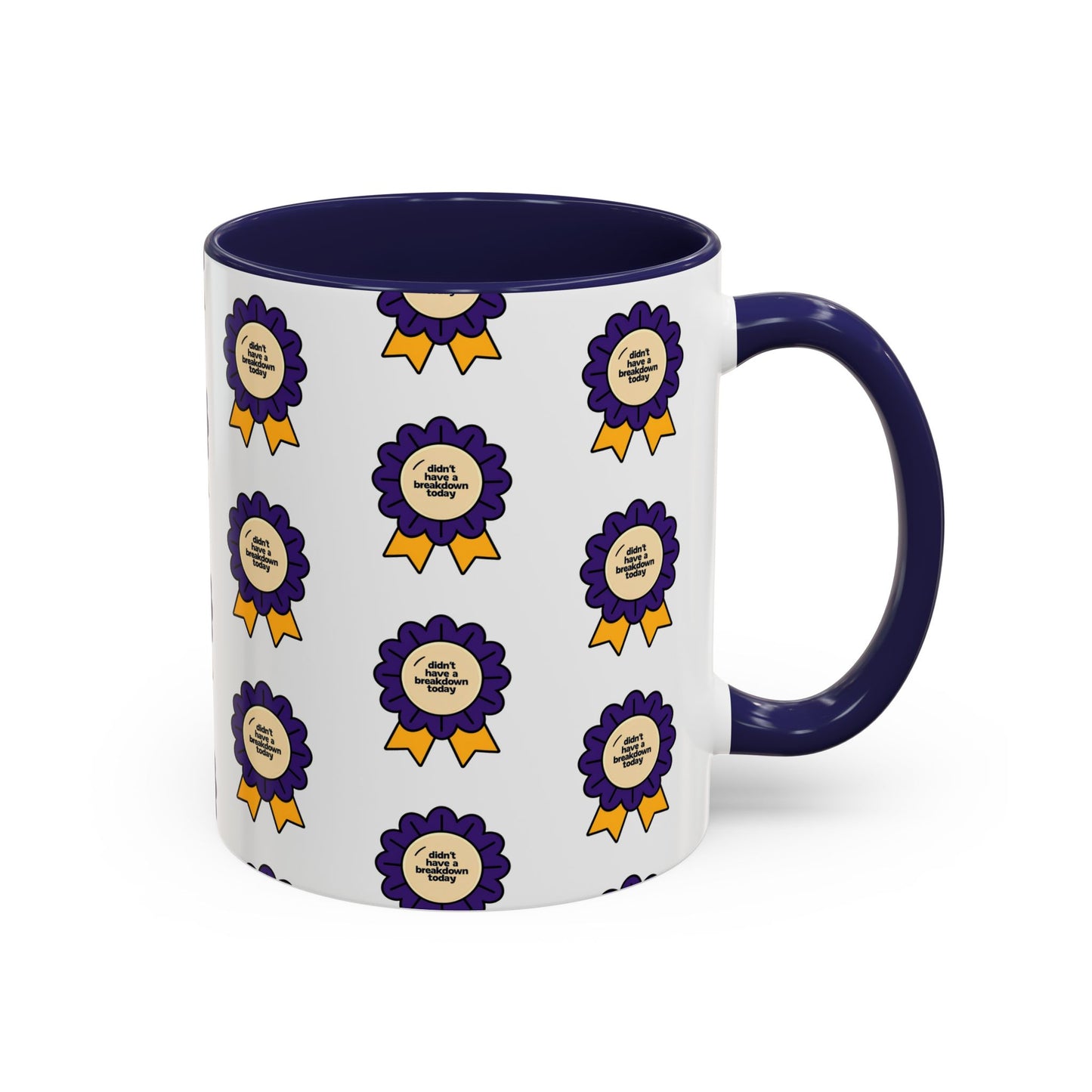 Purple Ribbon Award Coffee Mug | Winner's Gift, Celebration Mug, Office Decor, Unique Personalized Cup, Award Ceremony