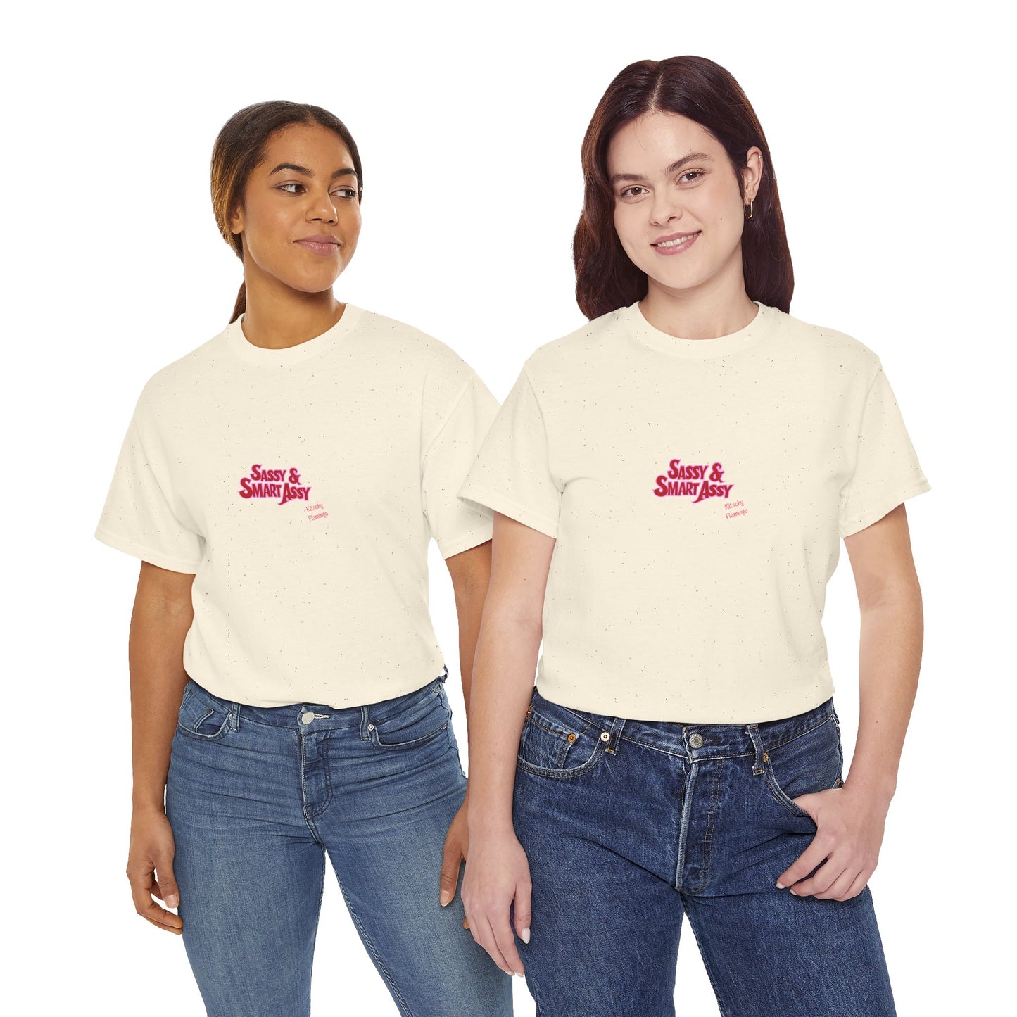 Sassy & Smart Assy Unisex Tee - Fun Cotton T-Shirt for Casual Outfits, Gift for Friends, Birthday Wear, Everyday Style, Quirky Graphic Shirt