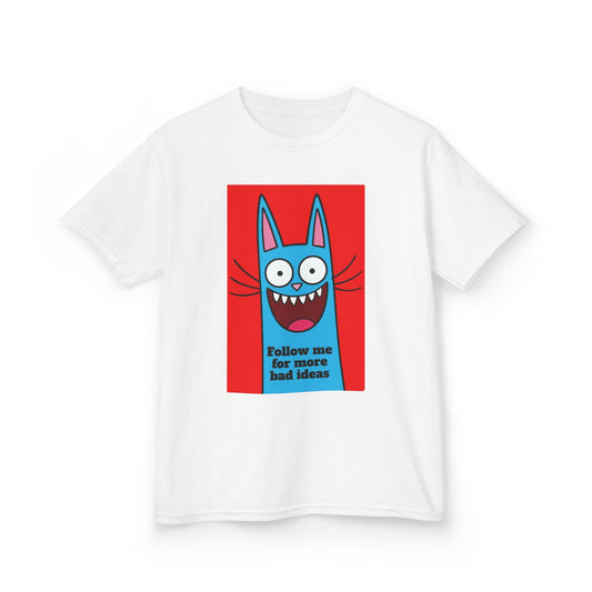 Playful Kids Tee with Whimsical Cat Design - Perfect for Parties, Gifts, Special Occasions, Summer Fun, Everyday Wear