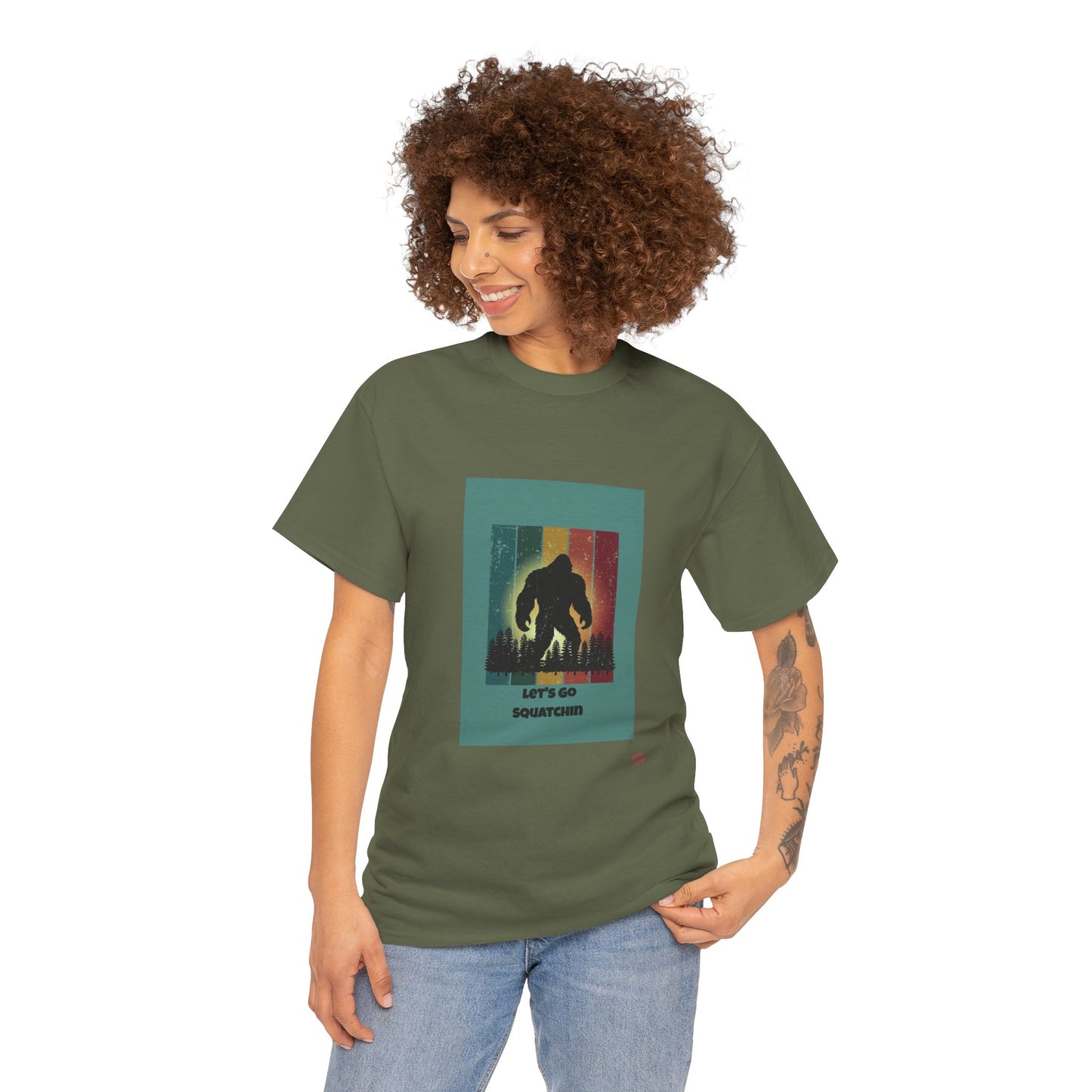 Bold Cryptid Graphic Tee for Adventure Lovers | Unisex Cotton Shirt, Casual Wear, Gift for Him, Her, Movie Fans