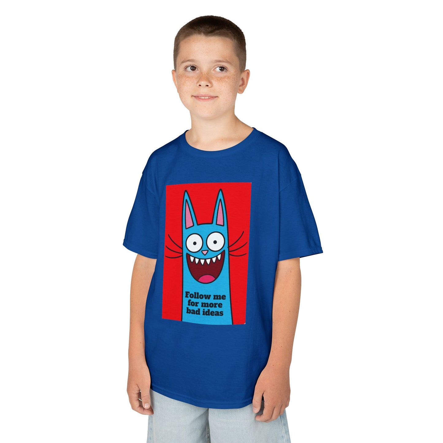 Playful Kids Tee with Whimsical Cat Design - Perfect for Parties, Gifts, Special Occasions, Summer Fun, Everyday Wear