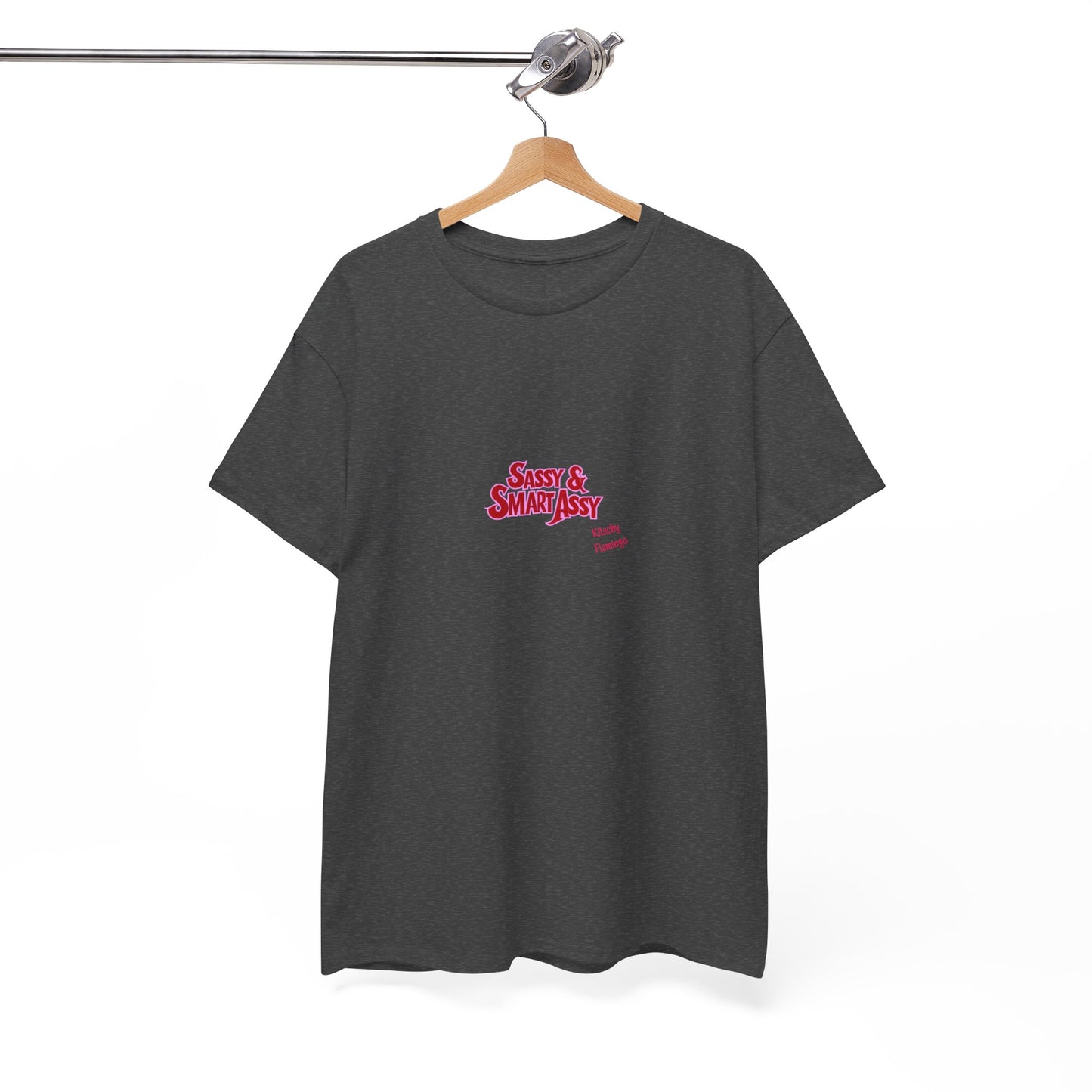 Sassy & Smart Assy Unisex Tee - Fun Cotton T-Shirt for Casual Outfits, Gift for Friends, Birthday Wear, Everyday Style, Quirky Graphic Shirt