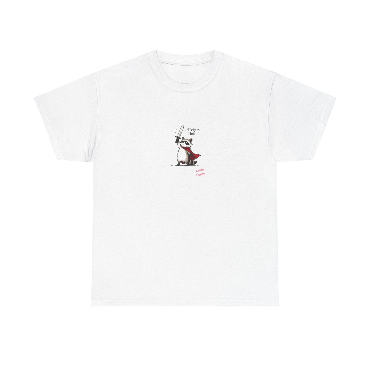 Playful Raccoon Graphic Cotton Tee, Funny Animal Shirt, Unisex Gift, Cute Humour Top, Casual Wear