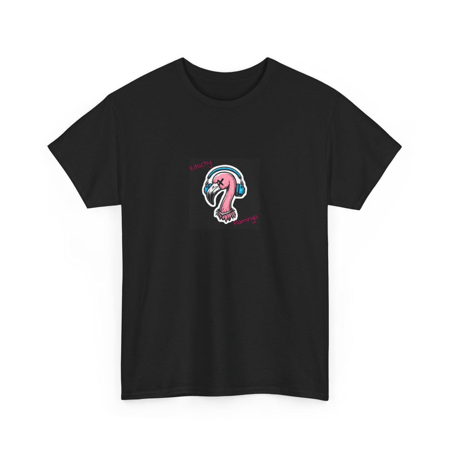 Kitschy Flamingo Tee, Fun T-Shirt for Beach Lovers, Summer Vibe Shirt, Unique Gift for Her, Gift for Him, Streetwear