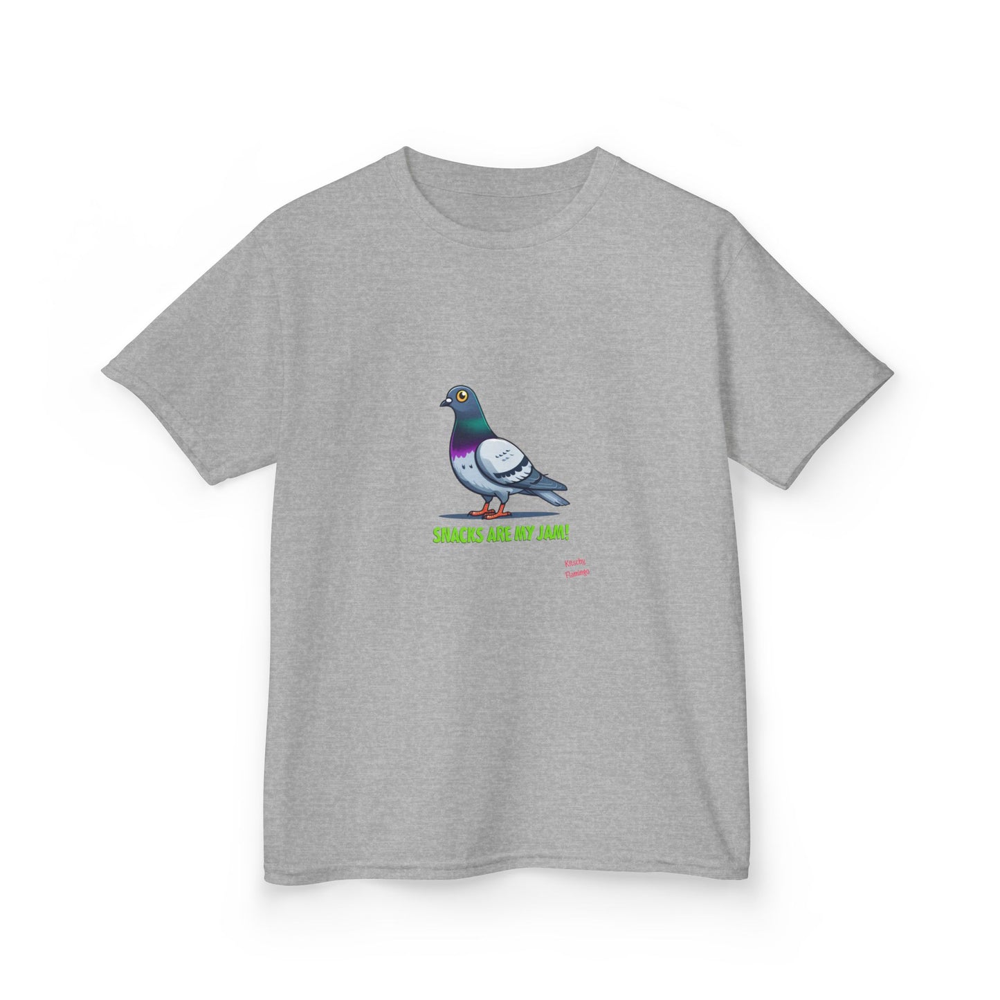 Kids Snack-Themed Tee, Fun Gifts for Kids, Bird Lovers T-Shirt, Cute Summer Outfits, Birthday Party Apparel