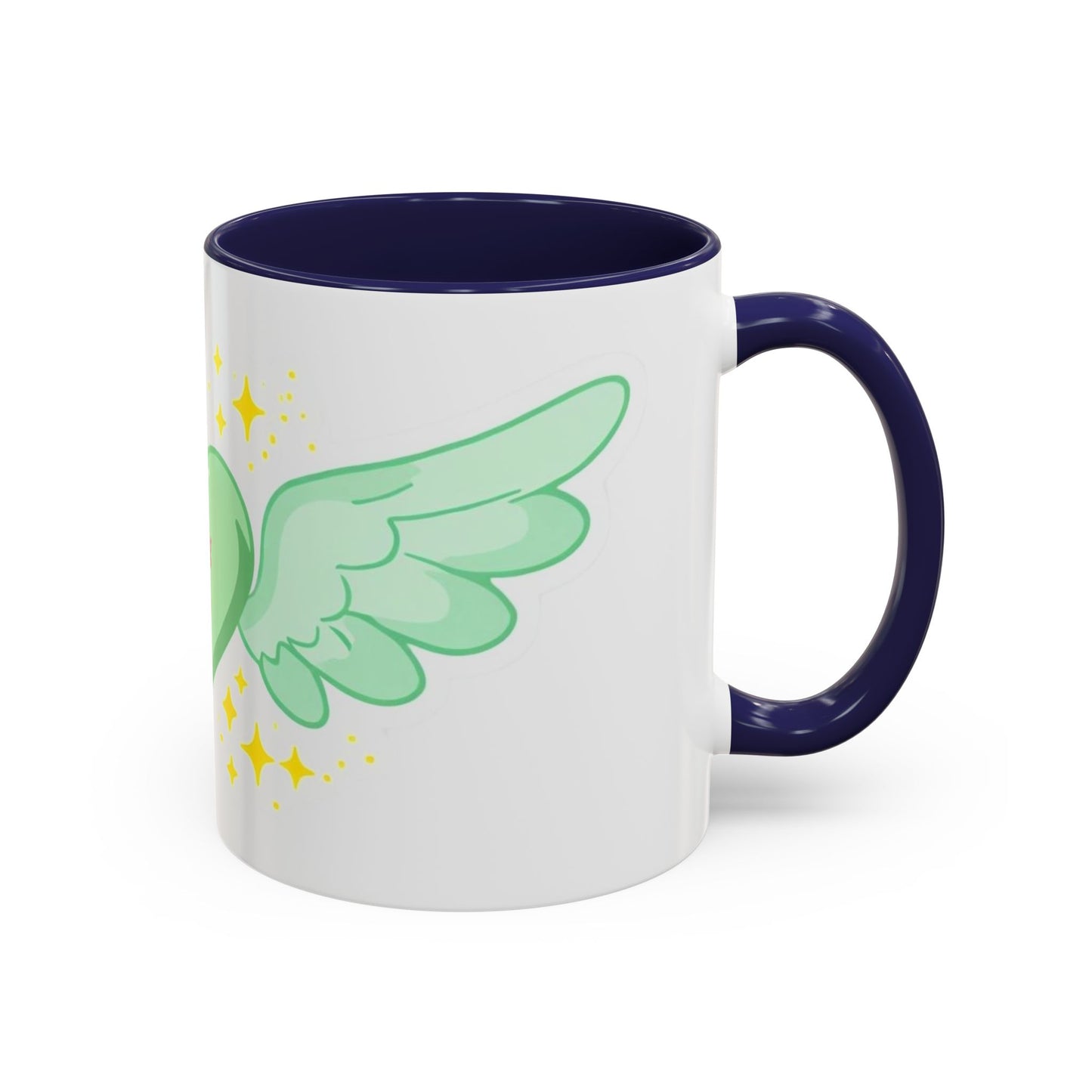 Funny Angel Wings Coffee Mug - Perfect Gift for Friends, Coffee Lovers, Hilarious Decor, Cute Kitchenware, Playful Mug
