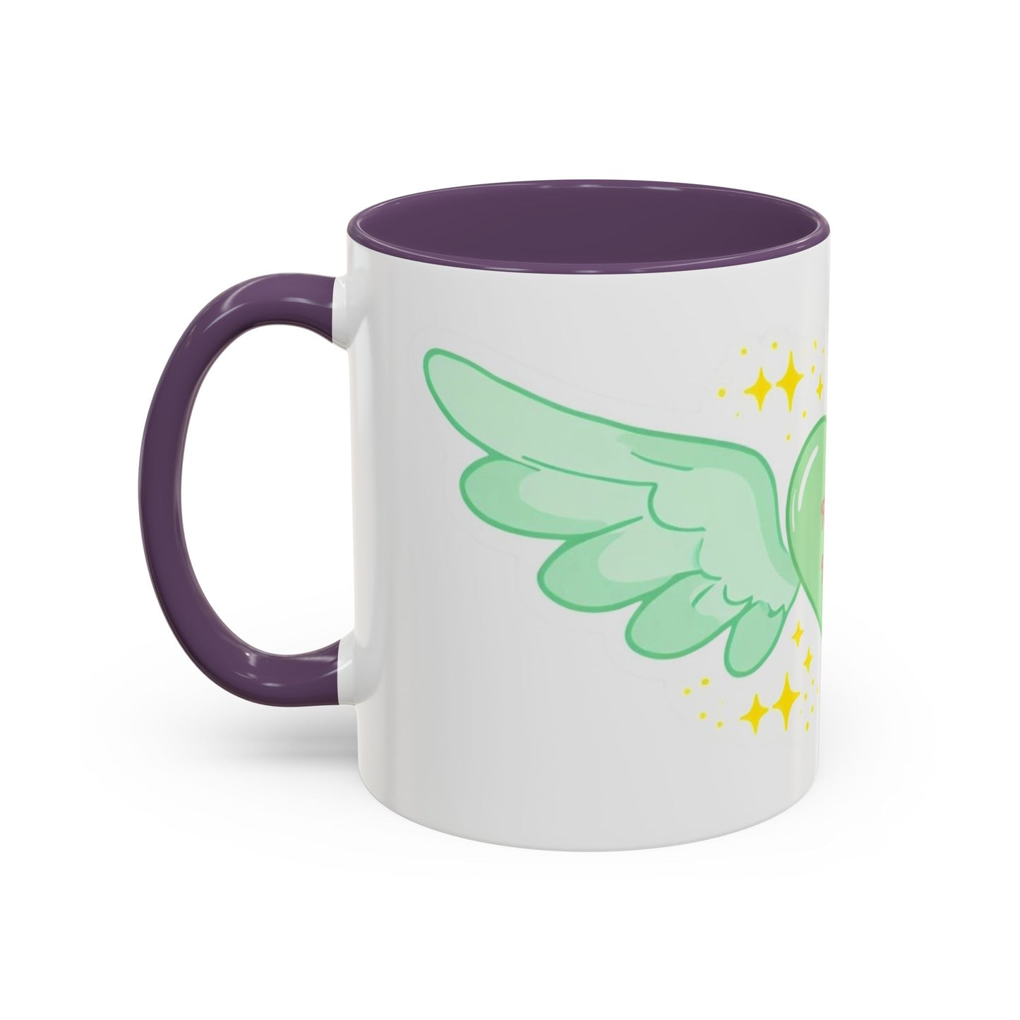 Funny Angel Wings Coffee Mug - Perfect Gift for Friends, Coffee Lovers, Hilarious Decor, Cute Kitchenware, Playful Mug