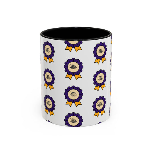 Purple Ribbon Award Coffee Mug | Winner's Gift, Celebration Mug, Office Decor, Unique Personalized Cup, Award Ceremony