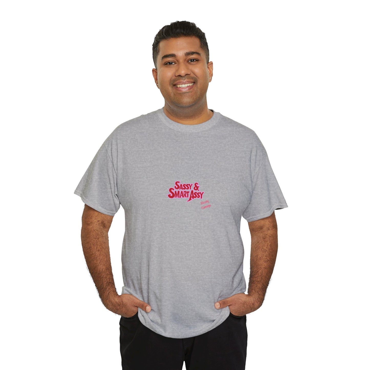 Sassy & Smart Assy Unisex Tee - Fun Cotton T-Shirt for Casual Outfits, Gift for Friends, Birthday Wear, Everyday Style, Quirky Graphic Shirt