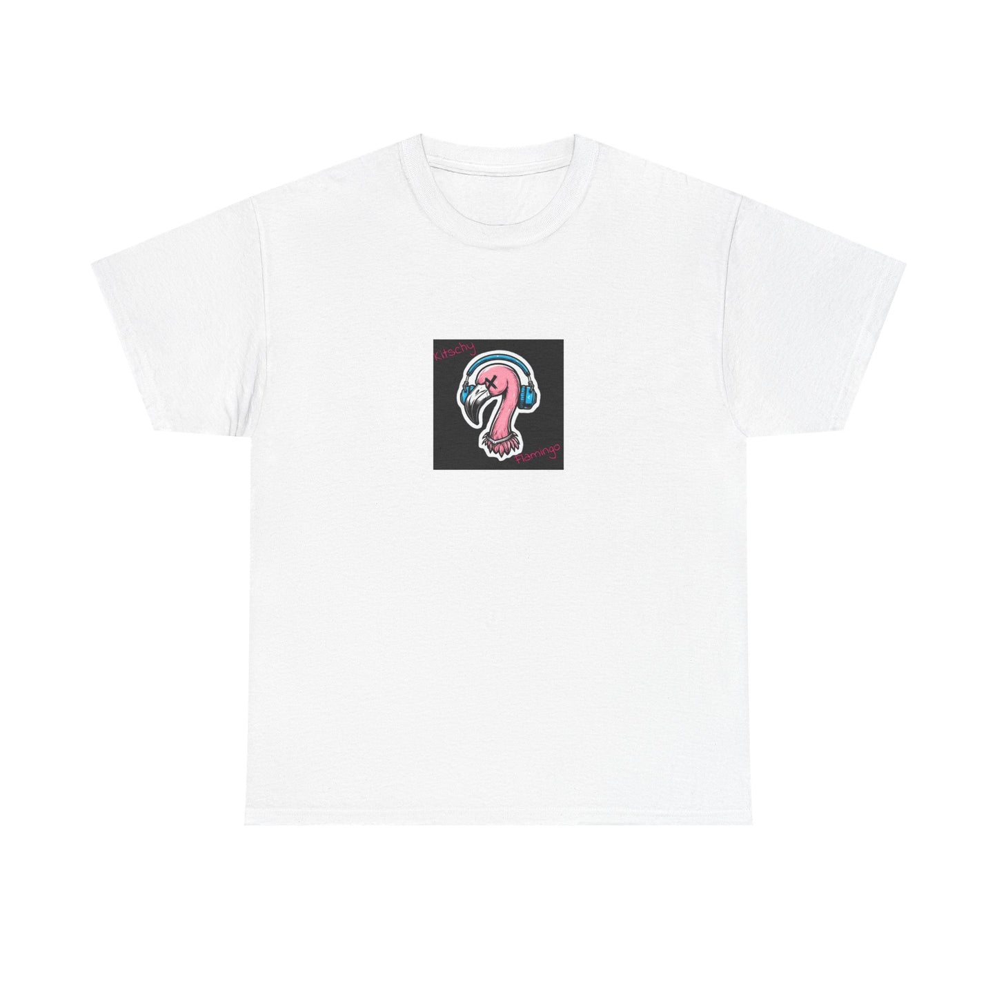 Kitschy Flamingo Tee, Fun T-Shirt for Beach Lovers, Summer Vibe Shirt, Unique Gift for Her, Gift for Him, Streetwear