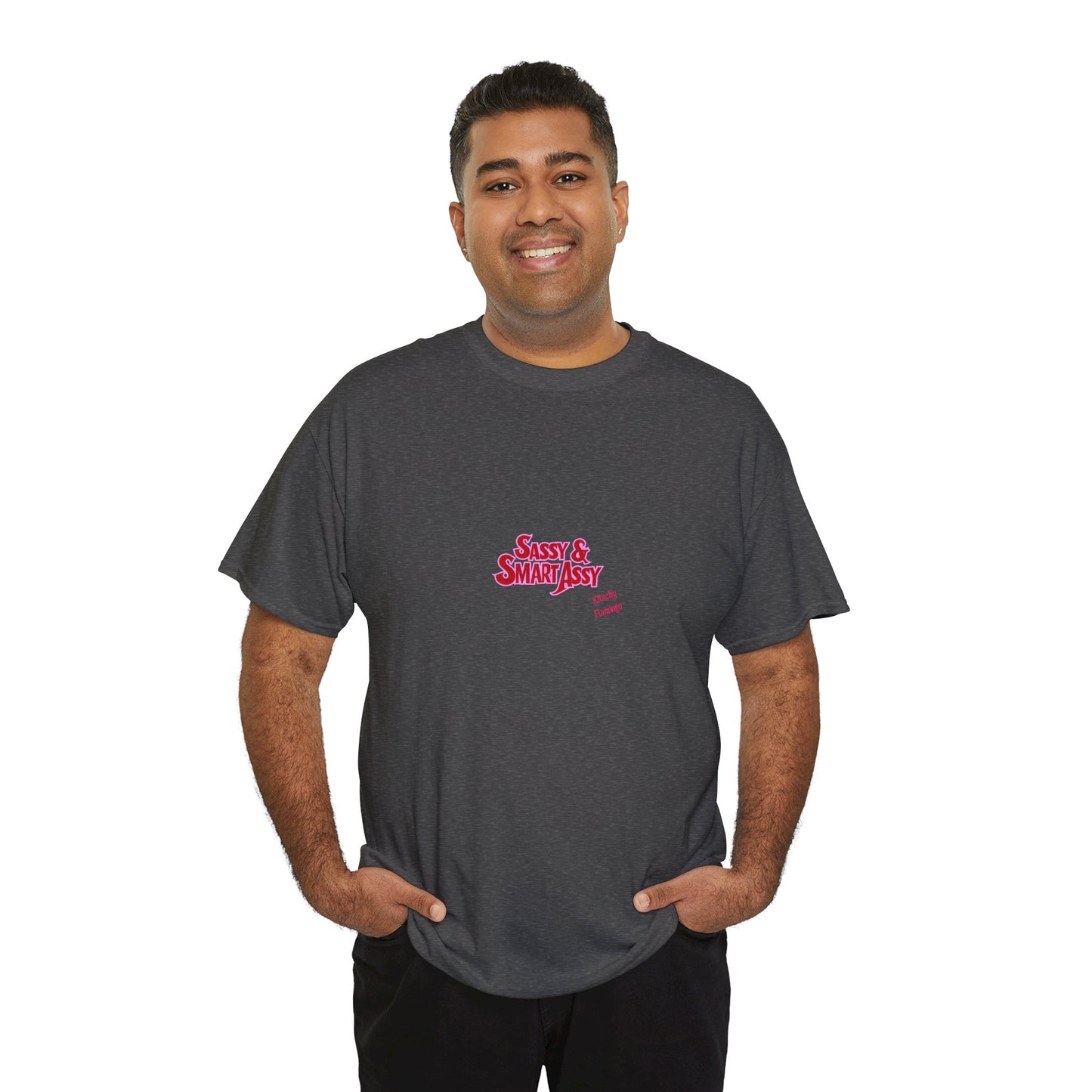 Sassy & Smart Assy Unisex Tee - Fun Cotton T-Shirt for Casual Outfits, Gift for Friends, Birthday Wear, Everyday Style, Quirky Graphic Shirt