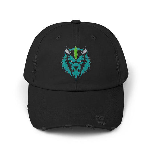 Unisex Distressed Cap with Werewolf Design, Cool Casual Cap for Everyday Wear, Unique Gift for Him/Her, Trendy Streetwear, Perfect [...]