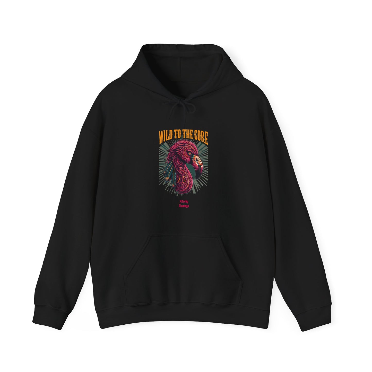 Wild to the Core Hoodie, Unisex Sweatshirt, Casual Wear, Outdoor Gear, Gift for Streetwear Lovers, Stylish Layering Piece