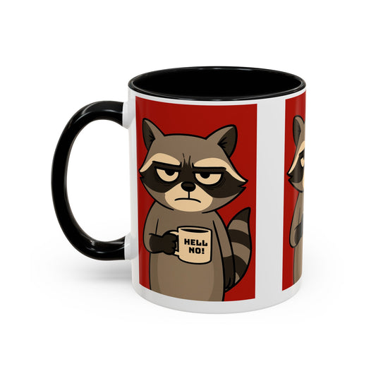 Sassy Raccoon Coffee Mug, Funny Gift for Animal Lovers, Cute Home Decor, Office Mug, Unique Coffee Cup
