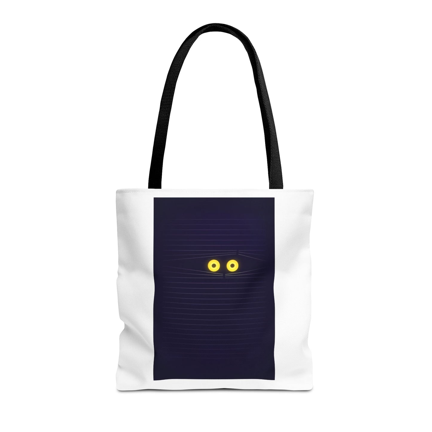 Spooky Eyes Tote Bag, Unique Art Tote, Eco-Friendly Shopping Bag, Stylish Everyday Carryall