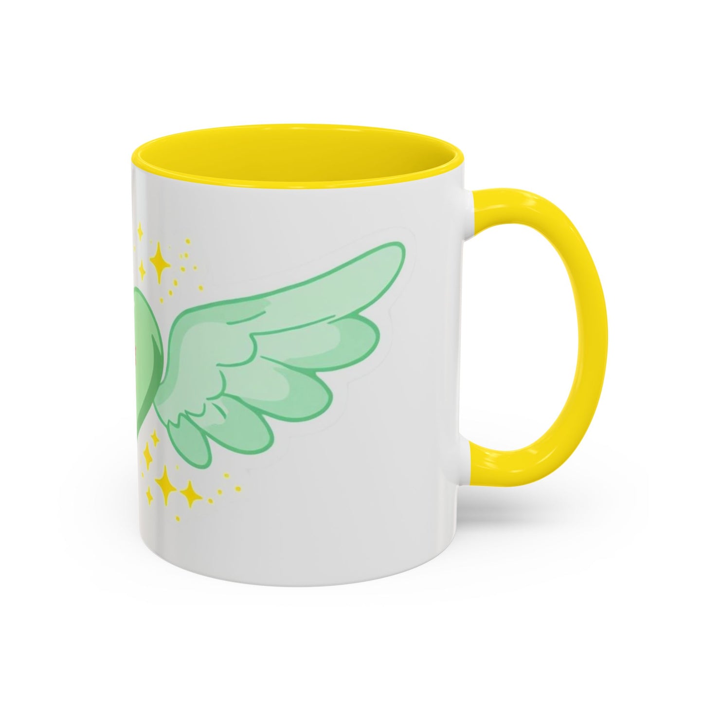Funny Angel Wings Coffee Mug - Perfect Gift for Friends, Coffee Lovers, Hilarious Decor, Cute Kitchenware, Playful Mug