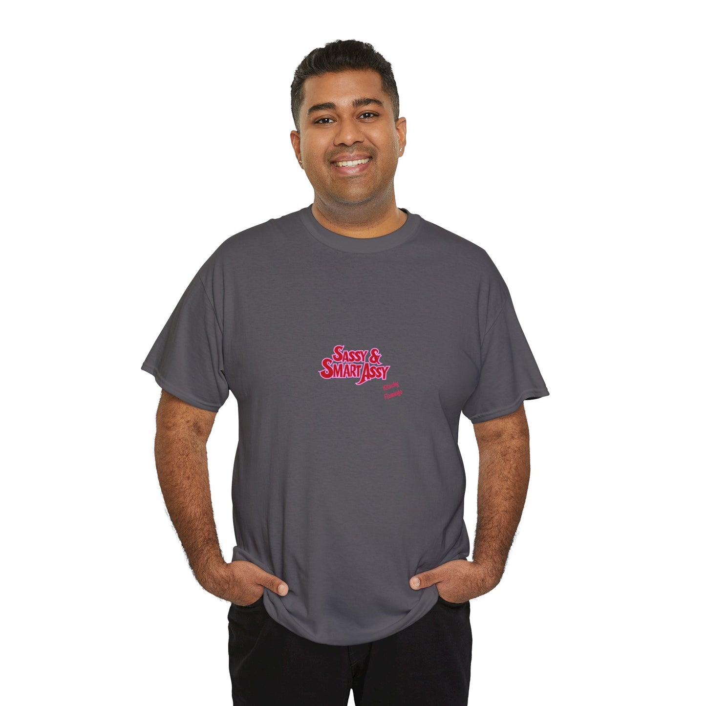 Sassy & Smart Assy Unisex Tee - Fun Cotton T-Shirt for Casual Outfits, Gift for Friends, Birthday Wear, Everyday Style, Quirky Graphic Shirt