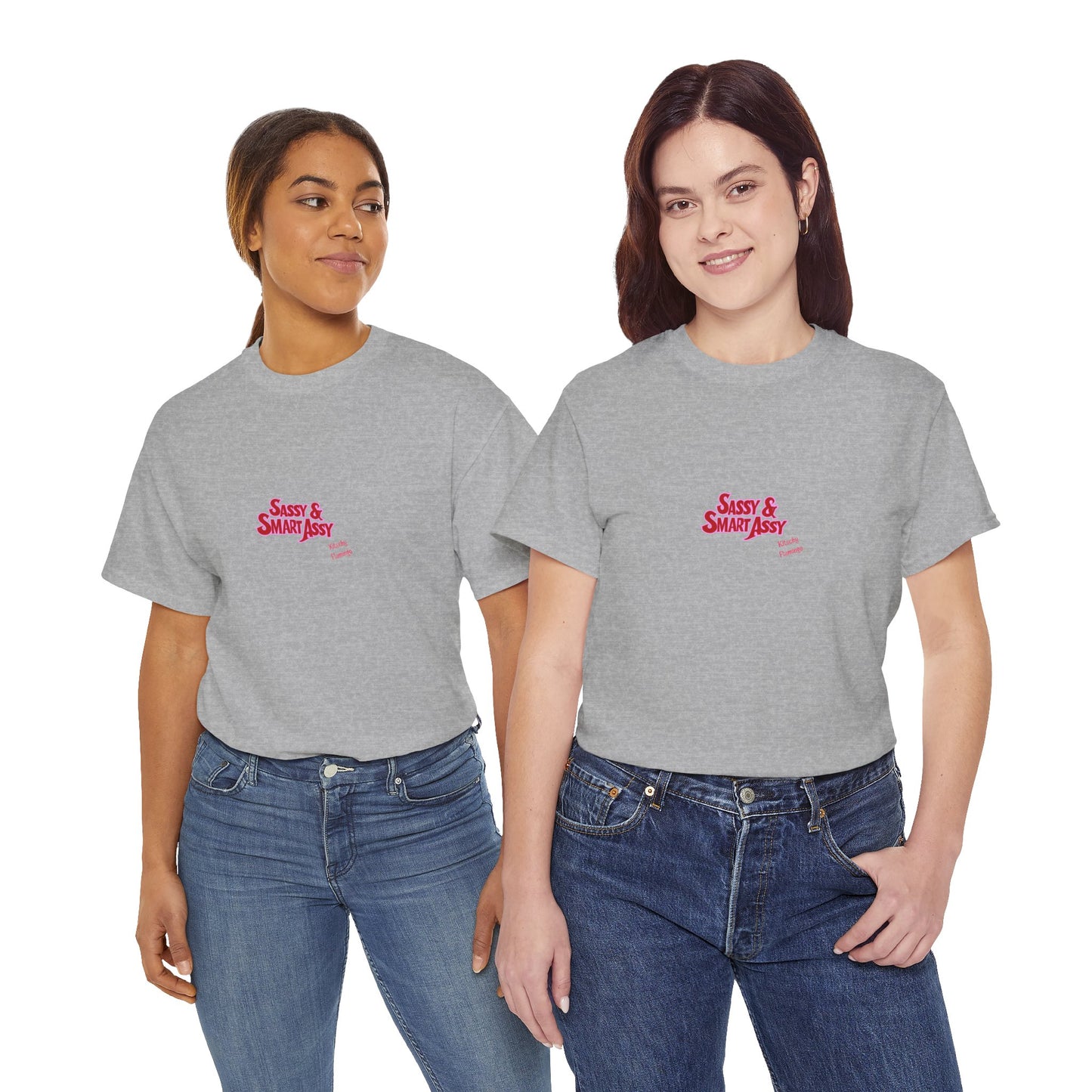 Sassy & Smart Assy Unisex Tee - Fun Cotton T-Shirt for Casual Outfits, Gift for Friends, Birthday Wear, Everyday Style, Quirky Graphic Shirt