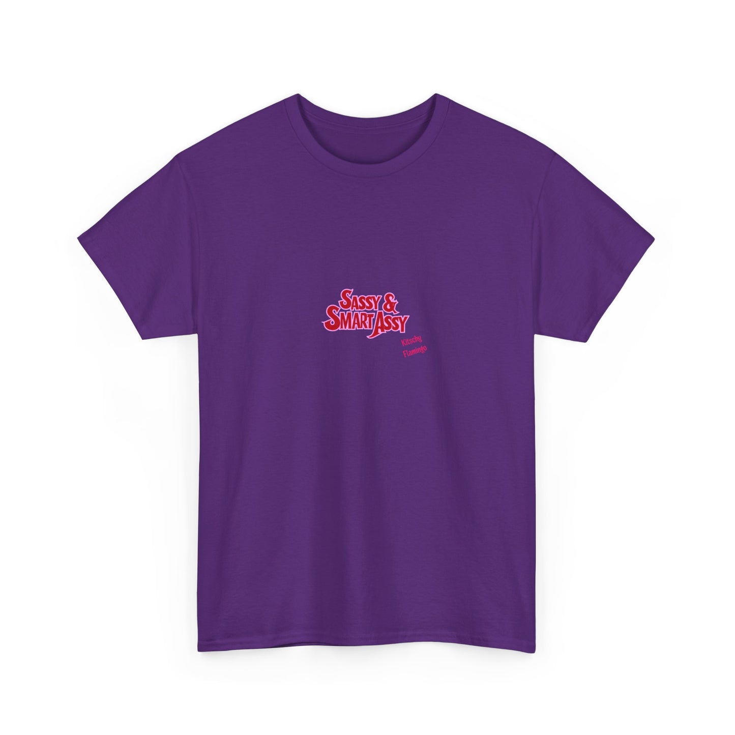 Sassy & Smart Assy Unisex Tee - Fun Cotton T-Shirt for Casual Outfits, Gift for Friends, Birthday Wear, Everyday Style, Quirky Graphic Shirt
