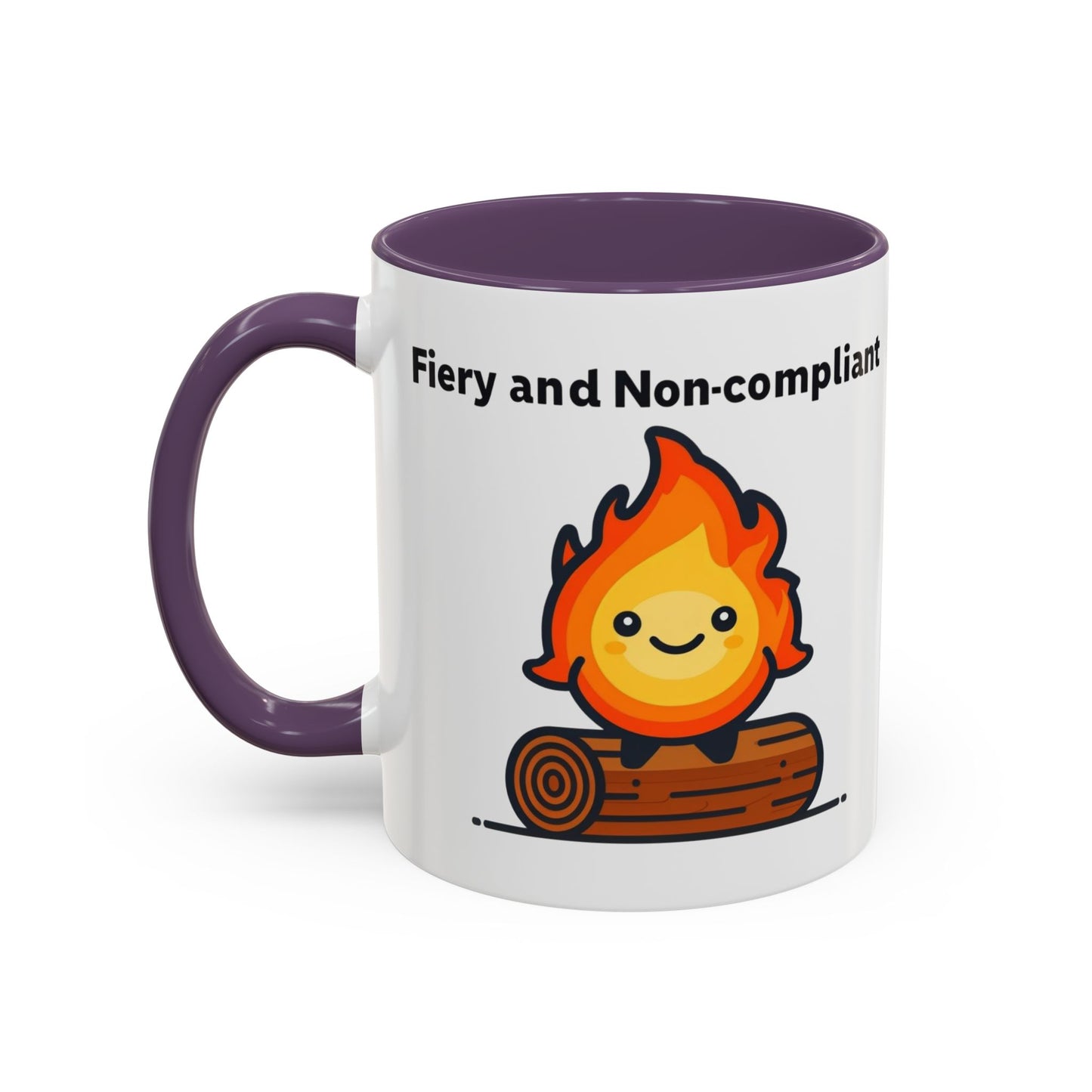 Fiery Coffee Mug | Fun Campfire Theme | Perfect Gift for Campers, Nature Lovers, Cozy Mornings, Birthdays, Holidays