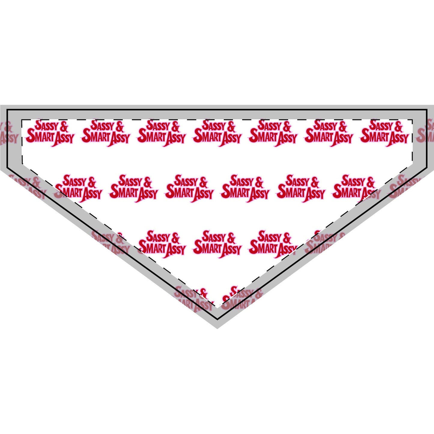 Sassy & Smart Assy Clip-on Pet Bandana | Trendy Dog Accessory, Stylish Pet Wear, Gift for Dog Lovers, Pet Costumes, Pet Fashion