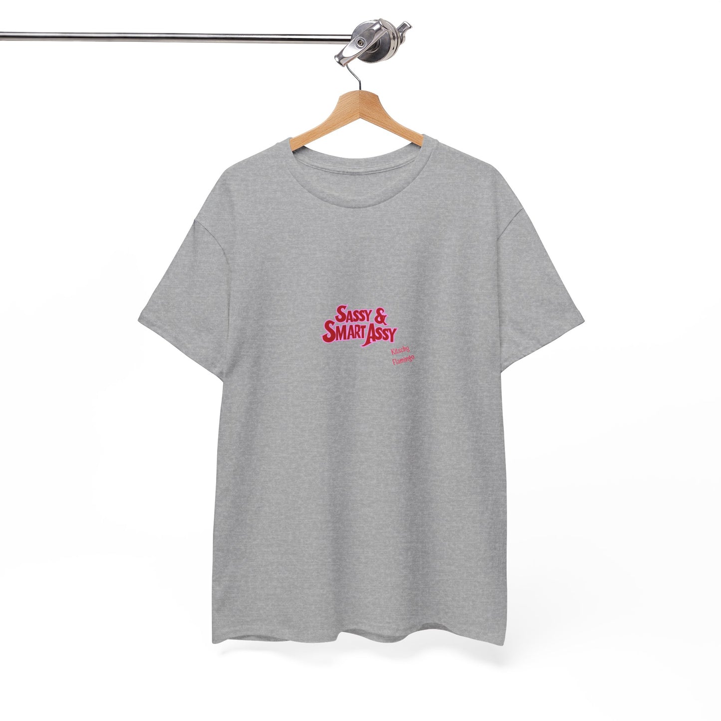 Sassy & Smart Assy Unisex Tee - Fun Cotton T-Shirt for Casual Outfits, Gift for Friends, Birthday Wear, Everyday Style, Quirky Graphic Shirt