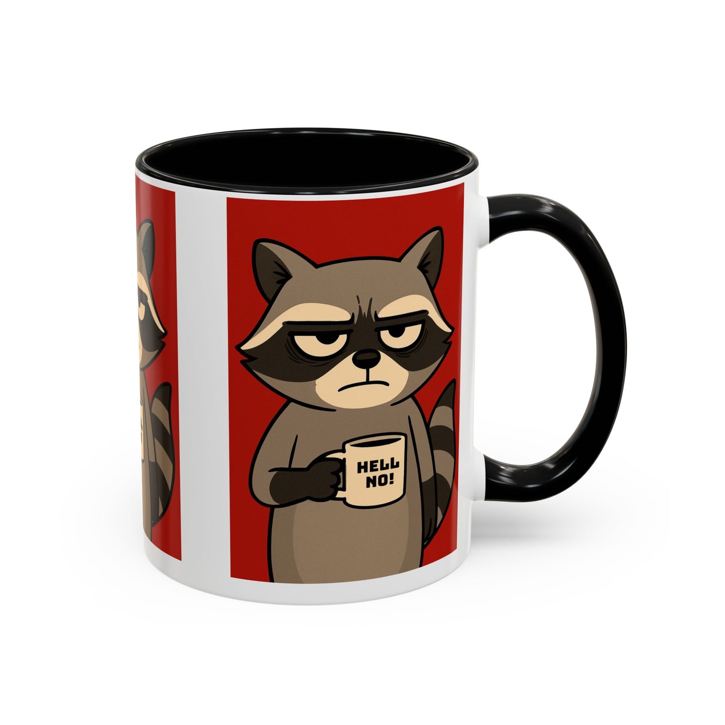 Sassy Raccoon Coffee Mug, Funny Gift for Animal Lovers, Cute Home Decor, Office Mug, Unique Coffee Cup