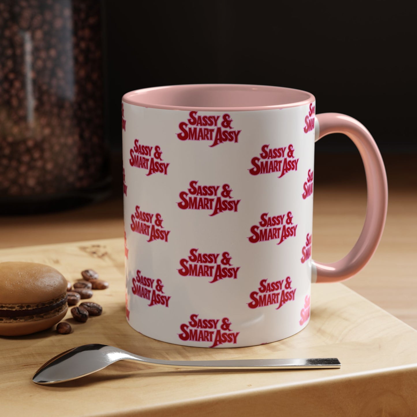 Sassy Coffee Mug, Sassy & Smart Assy, Funny Gift, Home Office Décor, Coffee Lover, Birthday Present, Humour Mug