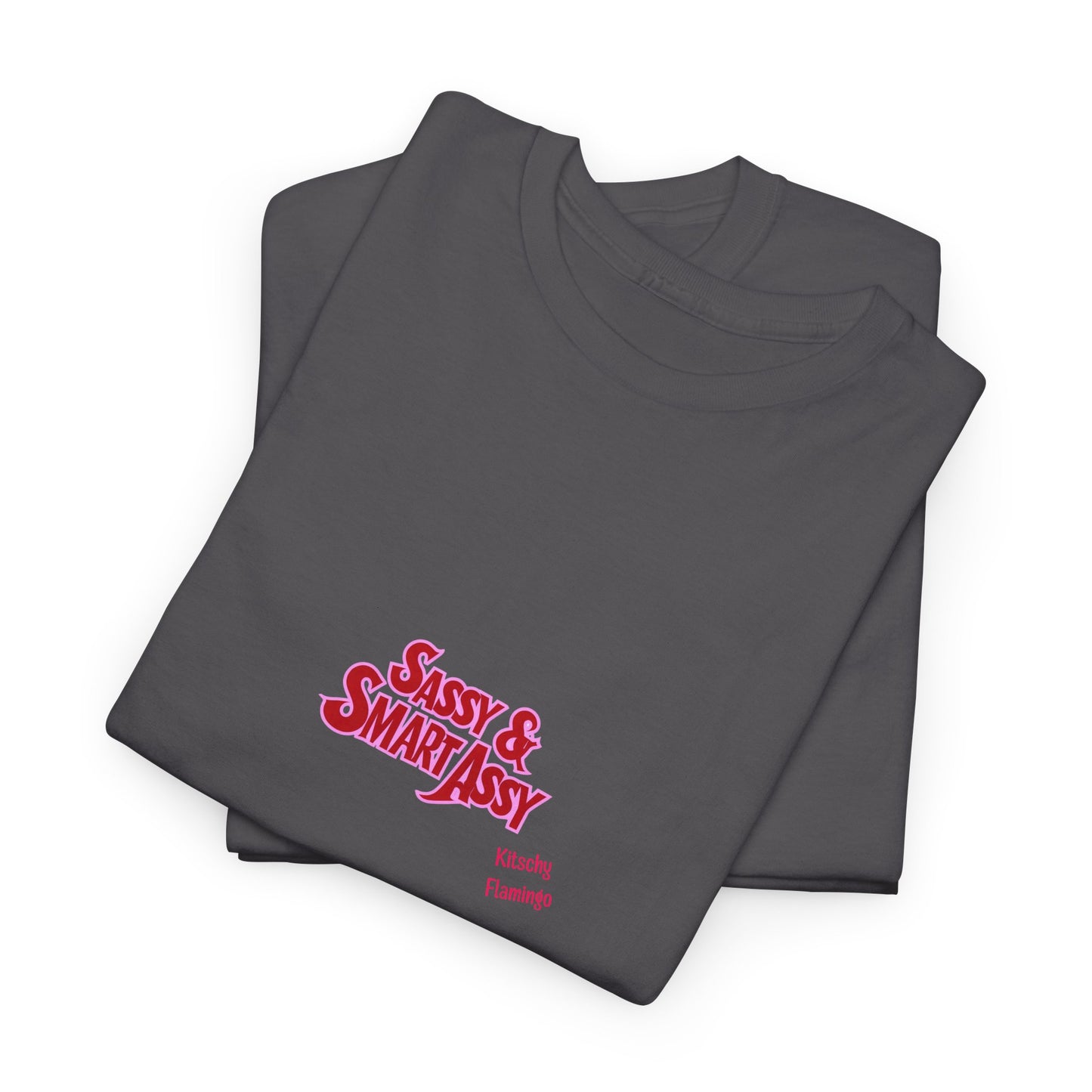 Sassy & Smart Assy Unisex Tee - Fun Cotton T-Shirt for Casual Outfits, Gift for Friends, Birthday Wear, Everyday Style, Quirky Graphic Shirt