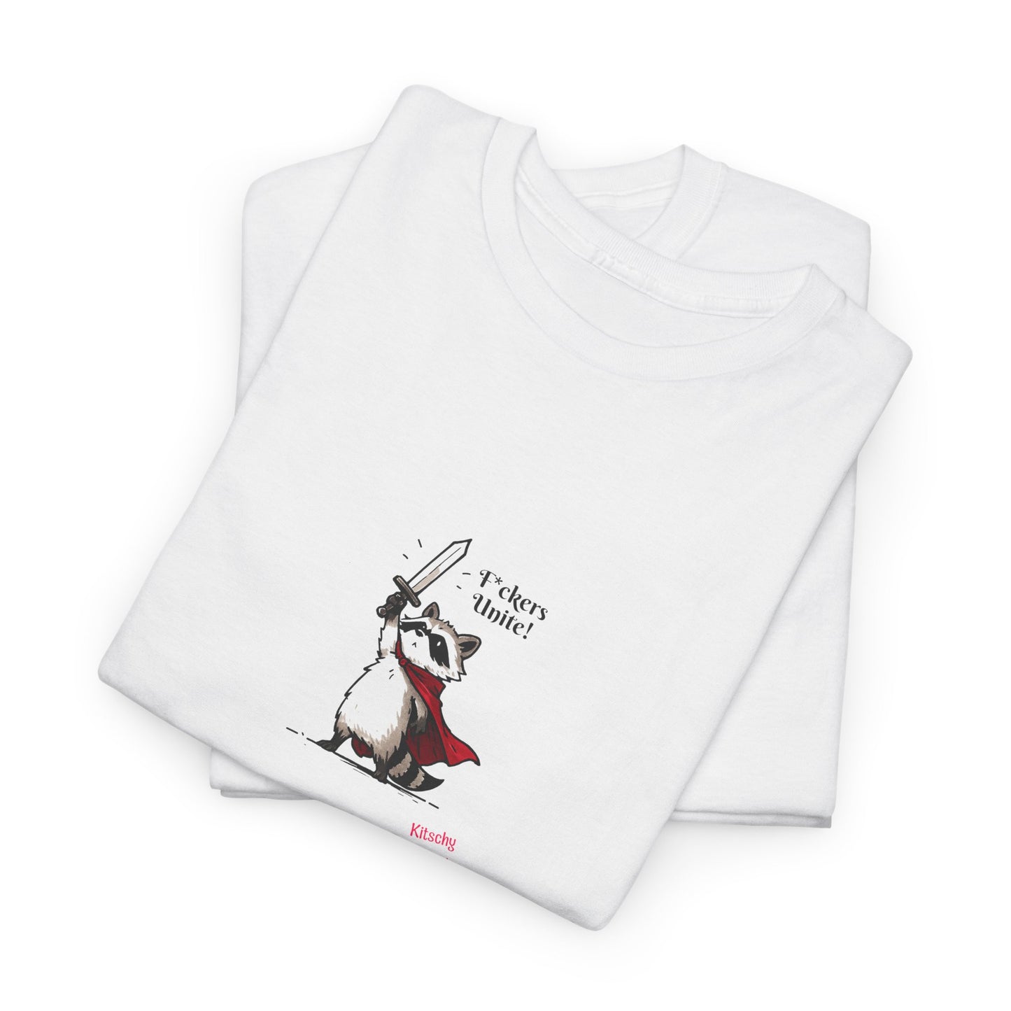 Playful Raccoon Graphic Cotton Tee, Funny Animal Shirt, Unisex Gift, Cute Humour Top, Casual Wear
