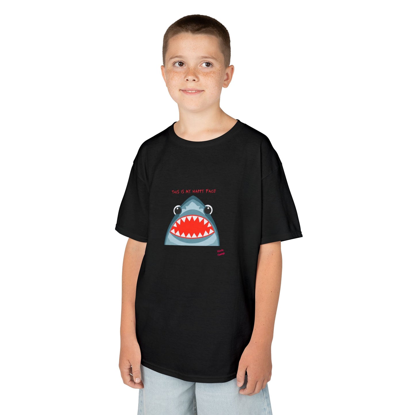 Kids Shark Tee - Fun Summer Shirt, Great for Birthdays, Beach Days, Back to School, Playtime, Shark Lovers