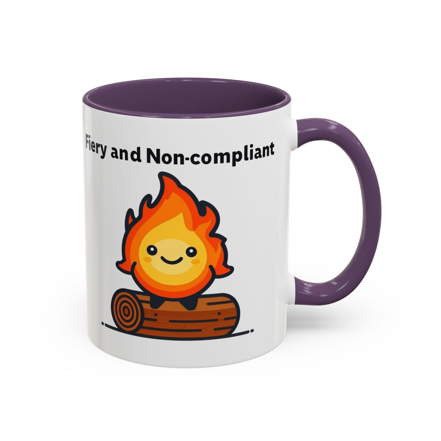 Fiery Coffee Mug | Fun Campfire Theme | Perfect Gift for Campers, Nature Lovers, Cozy Mornings, Birthdays, Holidays