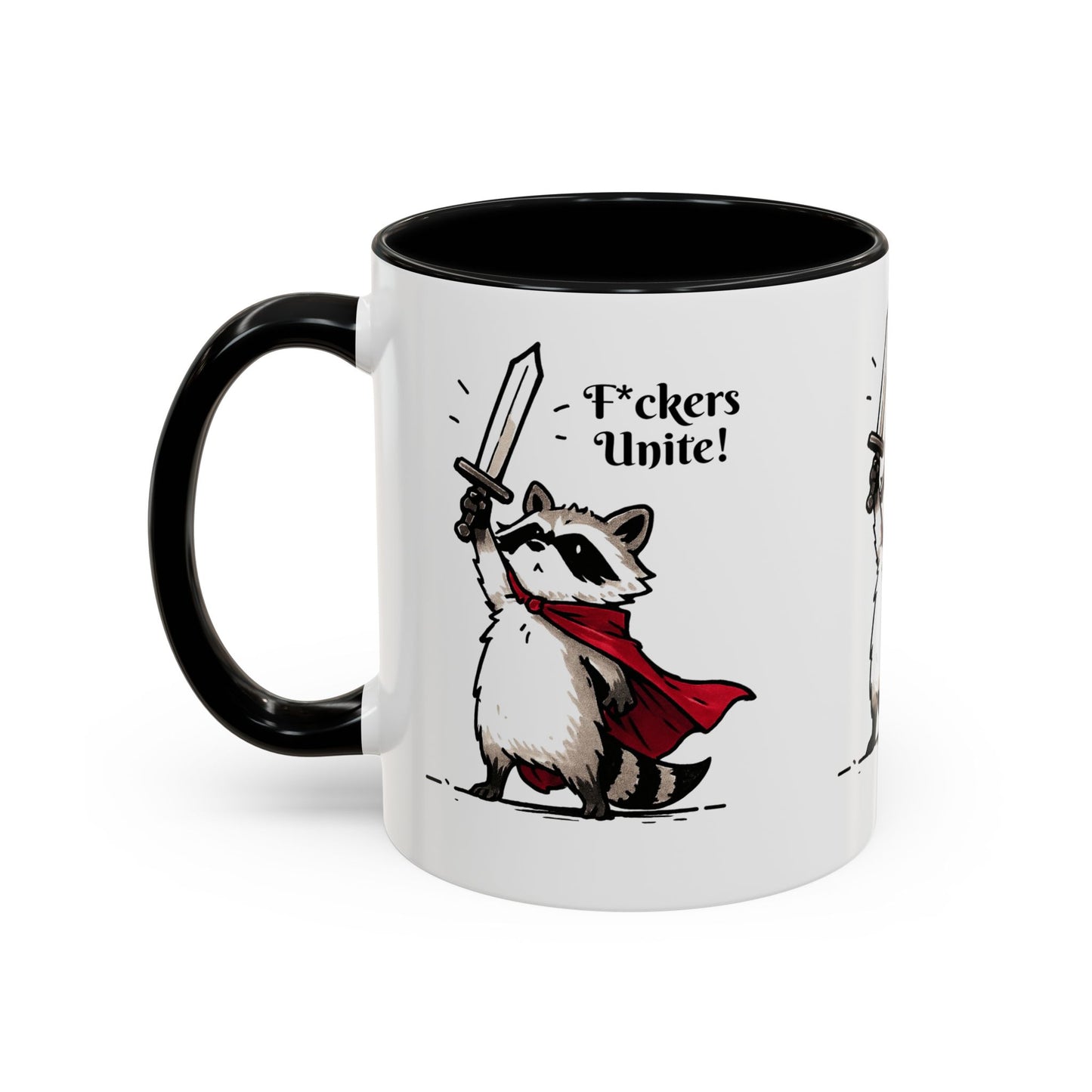 Raccoon Coffee Mug - Quirky Animal Mug for Adventurous Souls, Unique Gift, Fun Office Mug, Collectible Cup