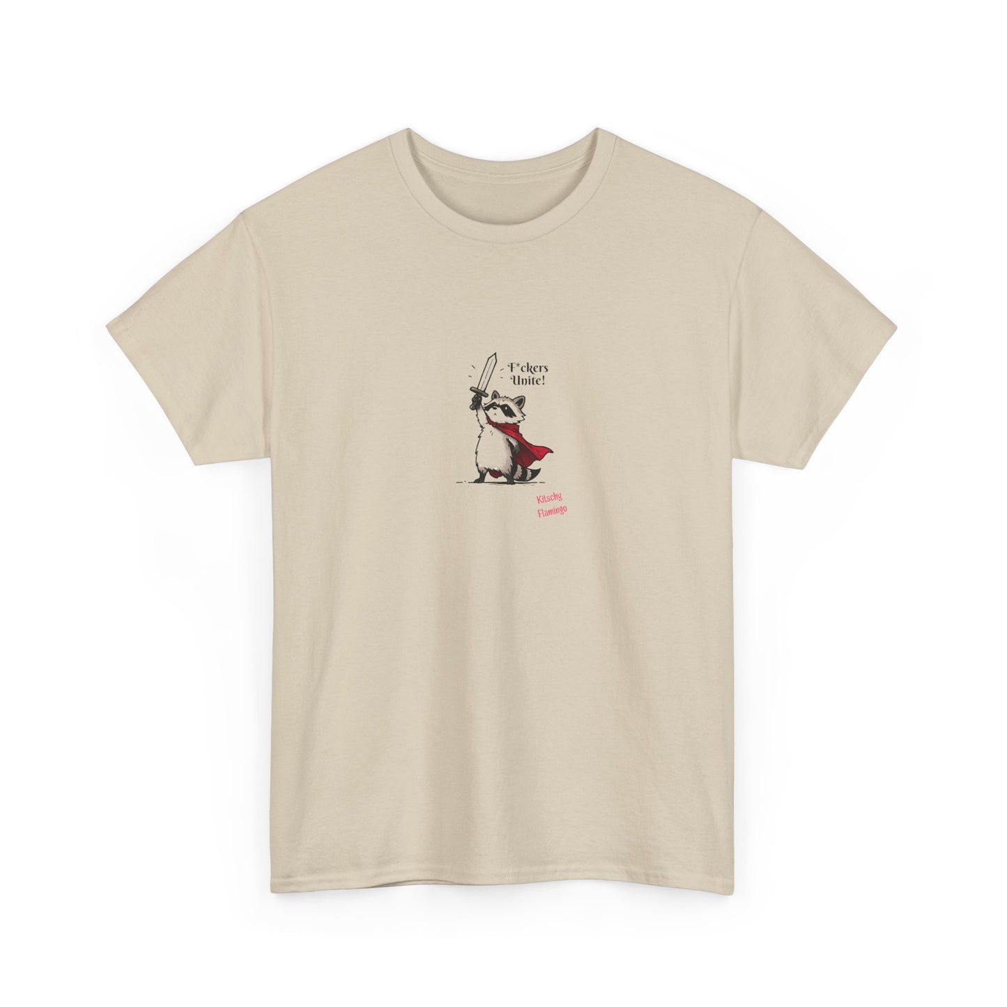 Playful Raccoon Graphic Cotton Tee, Funny Animal Shirt, Unisex Gift, Cute Humour Top, Casual Wear