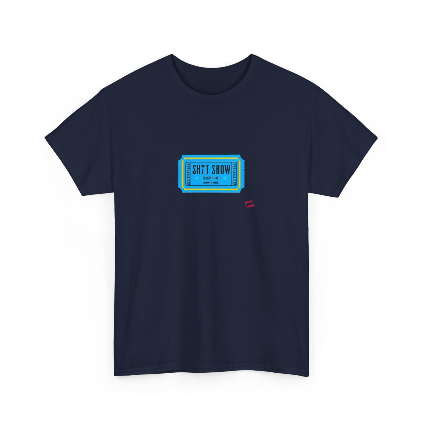 Vintage-Inspired Movie Ticket Graphic Tee, Unisex Heavy Cotton Tee, Retro Movie Night Shirt, Trendy Casual Wear, Gift for Him/Her
